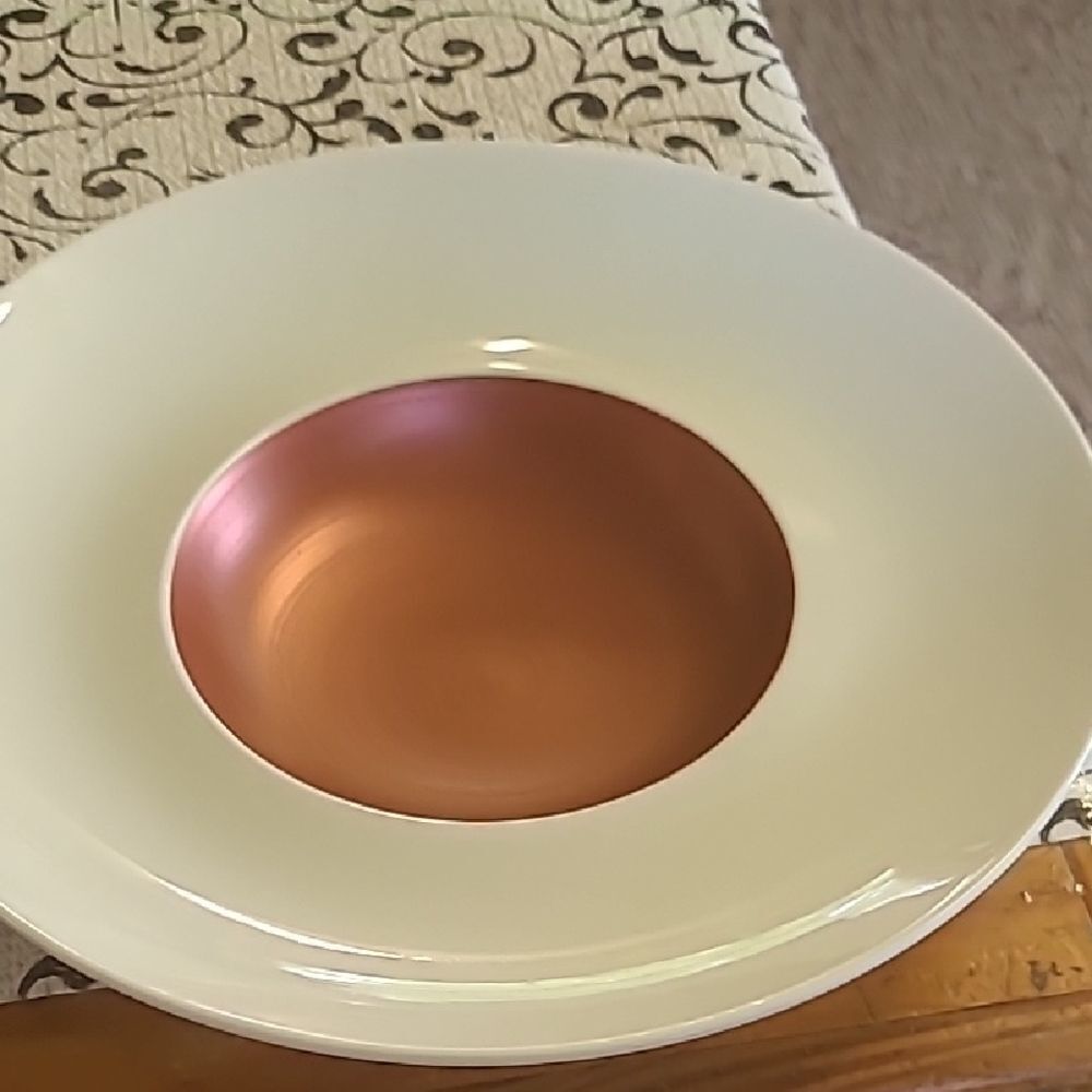 Villeroy & Bosh Elegant Copper and Cream Bowl